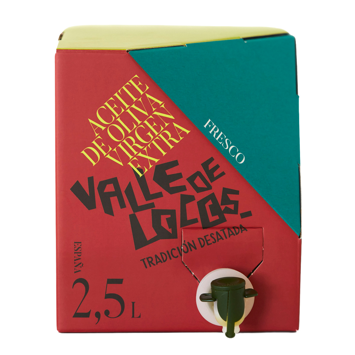 Bag in Box 2,5 L de Aceite de Oliva Virgen Extra Picual Valle de Locos