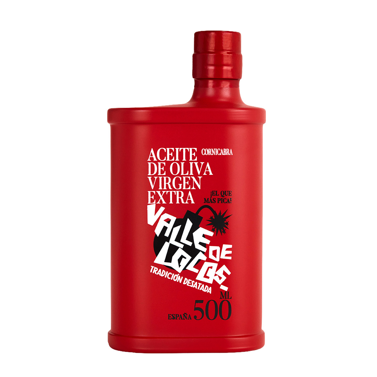 Botella 500 ml de Aceite de Oliva Virgen Extra Cornicabra Valle de Locos