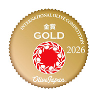 INTERNATIONAL OLIVE COMPETITION OLIVE JAPAN 2026. GOLD MEDAL.